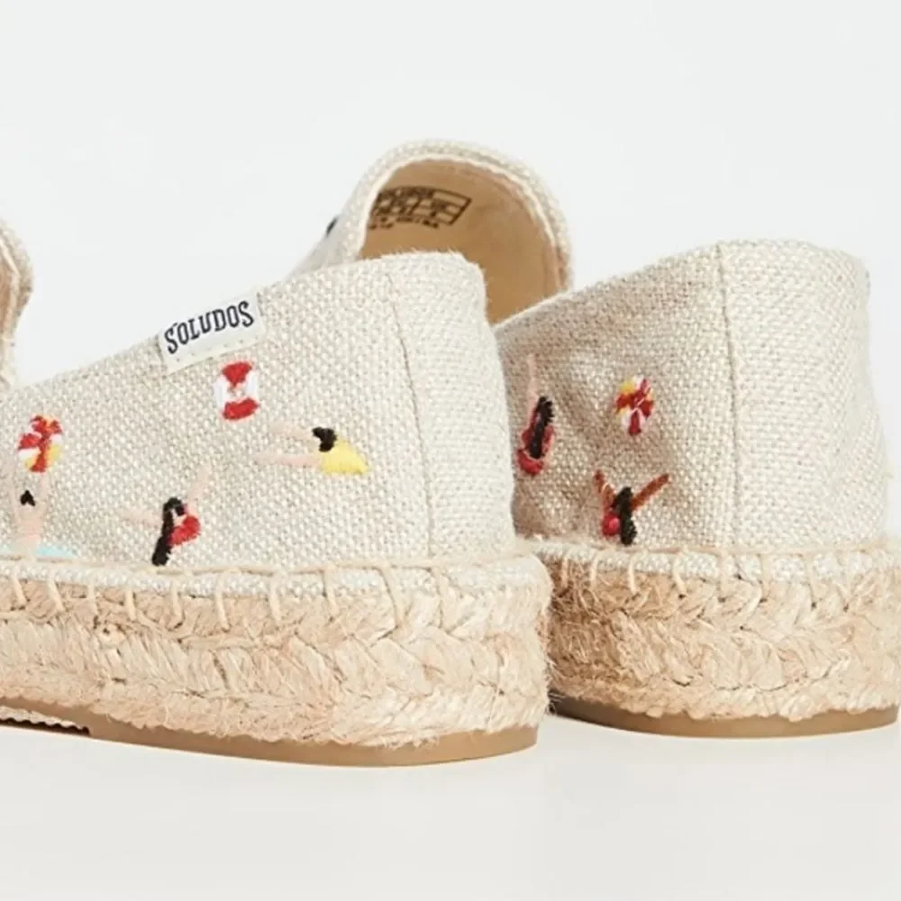 Soludos Swimmer's Embroidery Esprilles